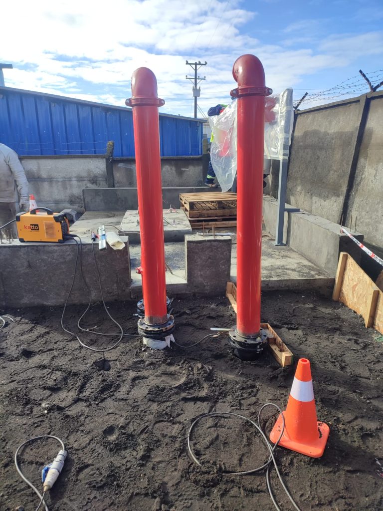 Red Incendios tubería