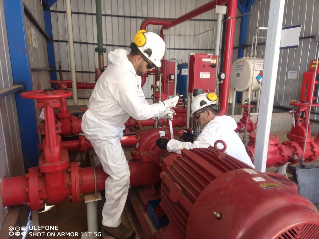 Servicio y Mantenimiento en red de incendios